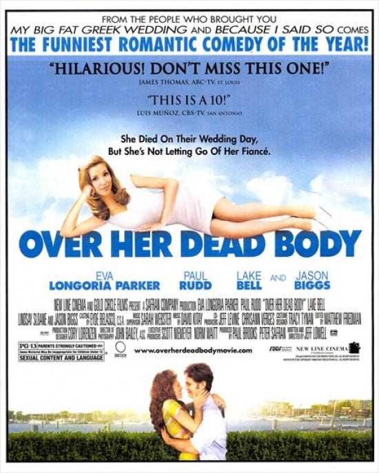 Over Her Dead Body Movie Poster Print - captures the essence of the film with vibrant colors.