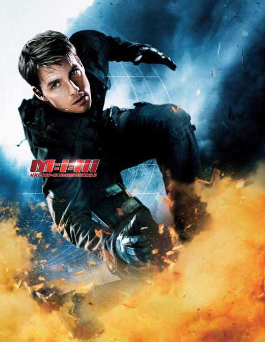 Mission: Impossible III Movie Poster Print showcasing thrilling action.
