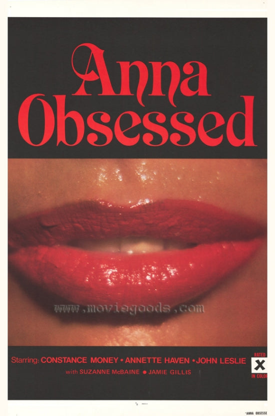 Anna Obsessed Movie Poster Print showcasing vibrant colors and cinematic art.