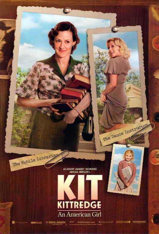 Kit Kittredge: An American Girl Movie Poster Print showcasing vibrant colors and charming design.