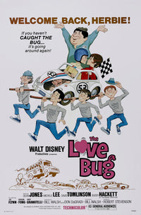 The Love Bug Movie Poster Print - 27x40 | Posterazzi