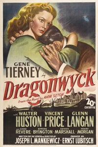 Dragonwyck Movie Poster featuring classic film art