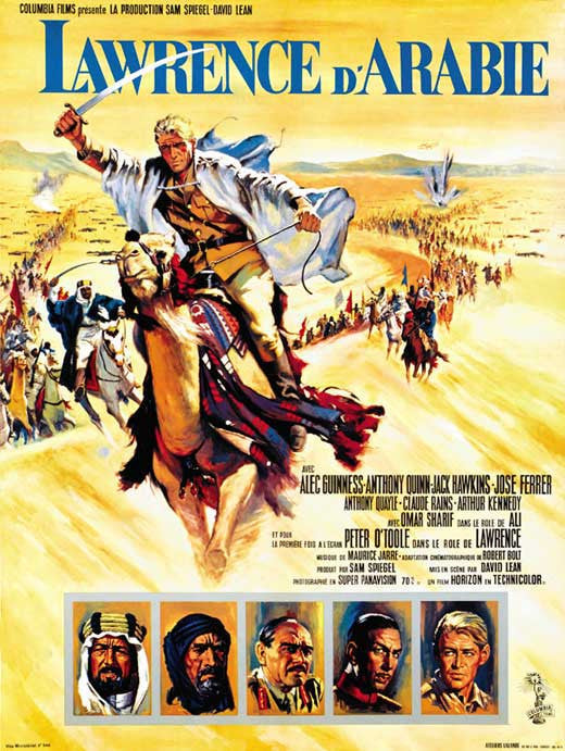 Lawrence of Arabia Movie Poster Print (27x40) - Classic Film Art