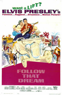 Follow That Dream Movie Poster Print, classic film decor