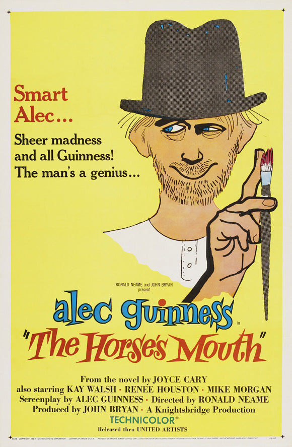 The Horse's Mouth Movie Poster showcasing classic film art.