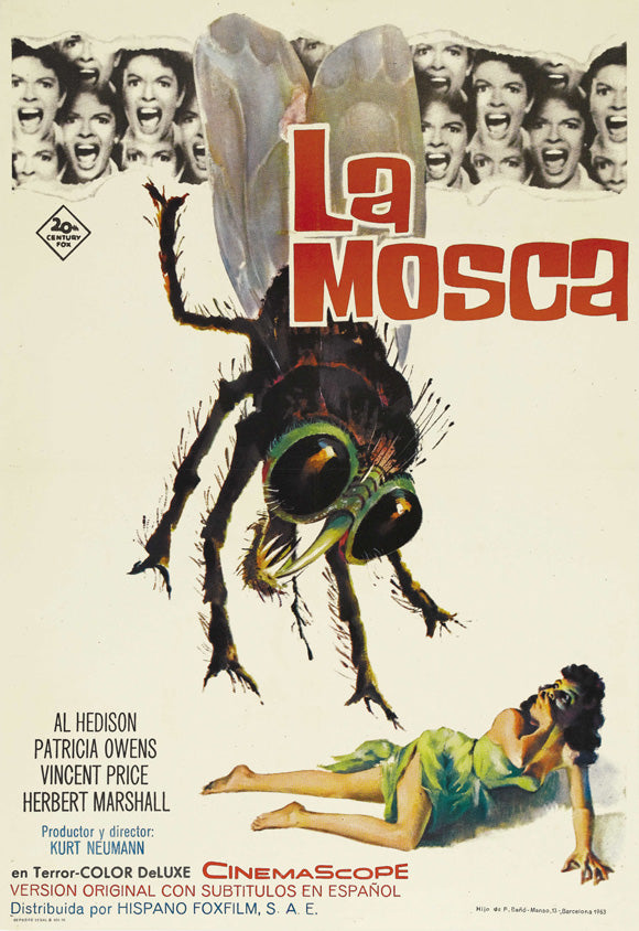 Fly Movie Poster Print showcasing cinematic art.