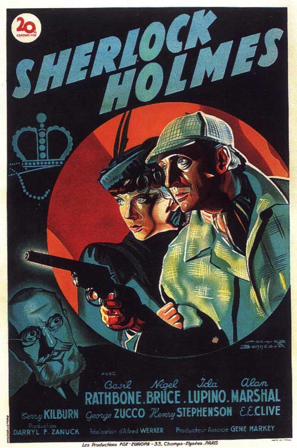 The Adventures of Sherlock Holmes Movie Poster Print - 11x17
