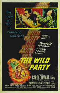 Wild Party Movie Poster Print featuring vibrant colors and dynamic design.