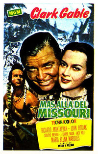 Across the Wide Missouri Movie Poster Print