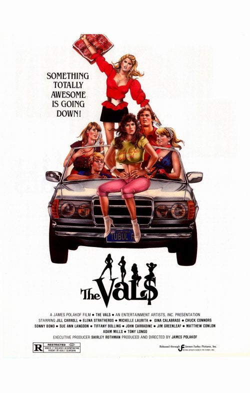 The Vals Movie Poster Print, vibrant colors, film art