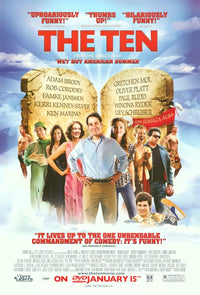 The Ten Movie Poster Print featuring vibrant design.