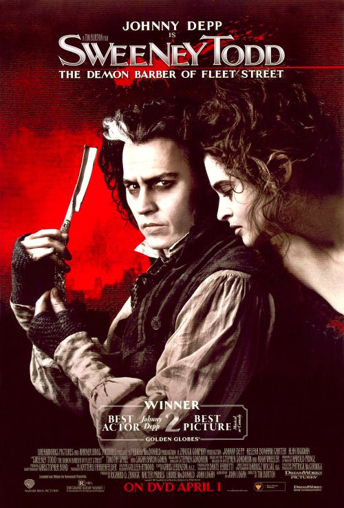 Sweeney Todd: The Demon Barber of Fleet Street Movie Poster Print
