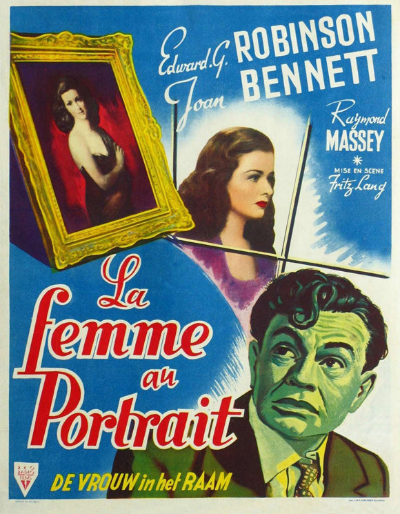 The Woman in the Window Movie Poster Print featuring dramatic artwork.