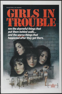 Girls in Trouble Movie Poster Print showcasing vibrant imagery.