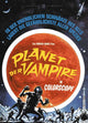 Planet of the Vampires Movie Poster Print showcasing classic sci-fi horror art.