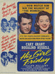His Girl Friday Movie Poster Print (11x17) | Posterazzi