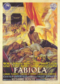 Fabiola Movie Poster Print showcasing cinematic art.