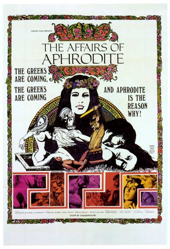 Affairs of Aphrodite Movie Poster Print showcasing cinematic art.