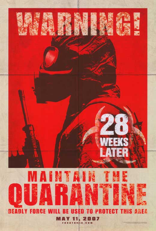 28 Weeks Later Movie Poster Print 27x40 | Posterazzi