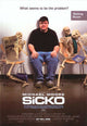 Sicko Movie Poster Print showcasing bold graphics and vibrant colors.