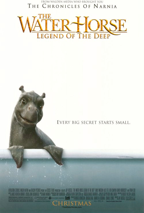The Water Horse: Legend of the Deep movie poster print featuring enchanting underwater imagery.