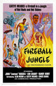 Fireball Jungle Movie Poster Print showcasing vibrant jungle adventure.