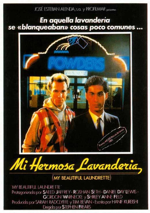 My Beautiful Laundrette Movie Poster Print featuring vibrant colors and dynamic imagery.