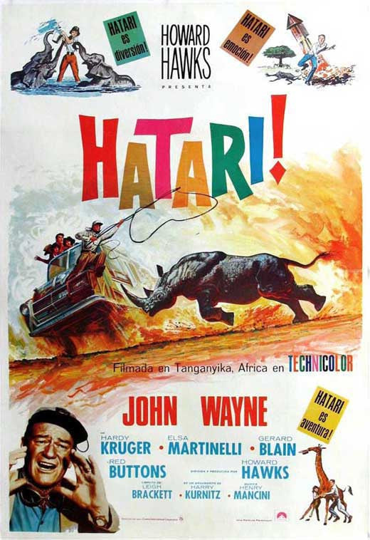 Hatari! Movie Poster Print - 11x17 | Posterazzi