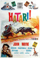 Hatari! Movie Poster Print - 11x17 | Posterazzi