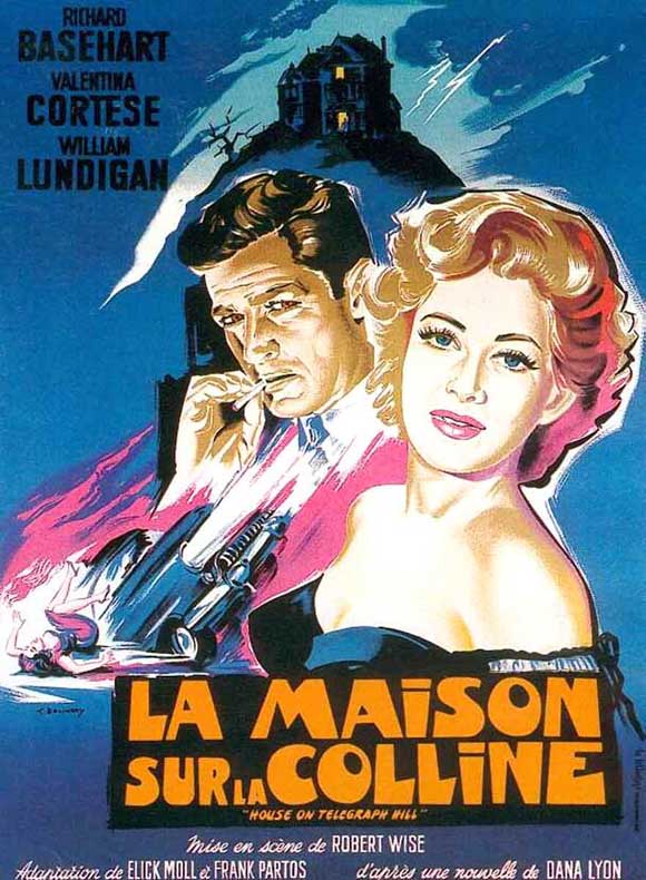 House on Telegraph Hill Movie Poster Print showcasing classic cinema art.
