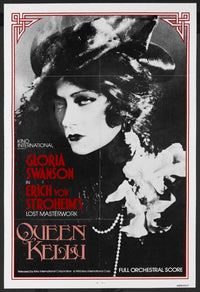 Queen Kelly Movie Poster Print showcasing classic cinema art.
