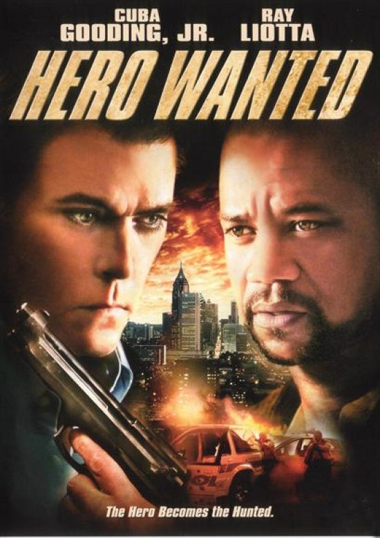 Hero Wanted Movie Poster Print showcasing cinematic art.