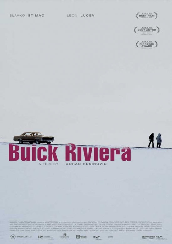 Buick Riviera Movie Poster Print showcasing classic automotive design.