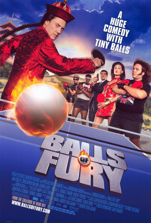 Balls of Fury Movie Poster Print (11x17) - Perfect for Home or Office