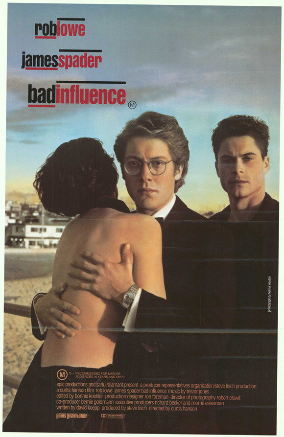 Bad Influence Movie Poster Print (11x17) - Perfect for Home or Office