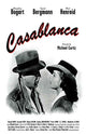 Casablanca Movie Poster Print showcasing classic film art.
