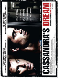 Cassandra's Dream movie poster print showcasing dramatic themes.