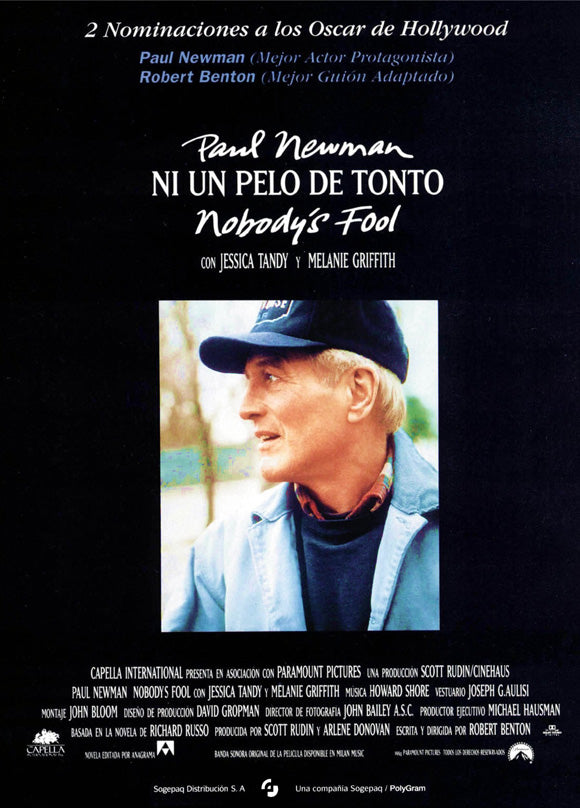Nobody's Fool Movie Poster Print showcasing cinematic artistry.