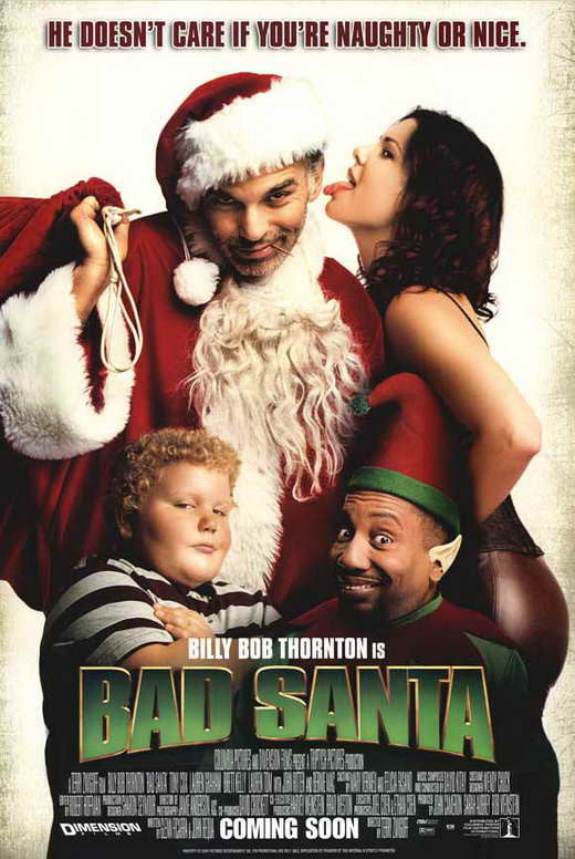 Bad Santa Movie Poster Print 27x40 | Posterazzi