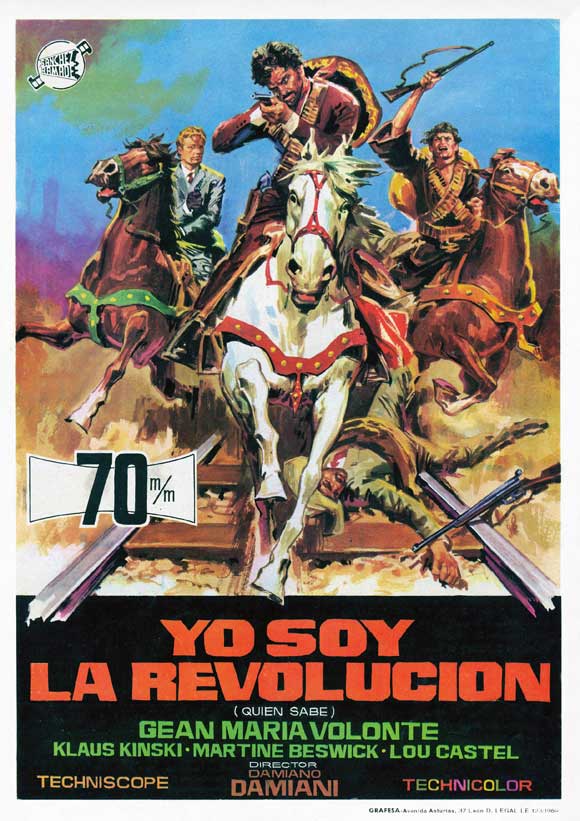 A Bullet for the General Movie Poster Print showcasing classic cinema art.