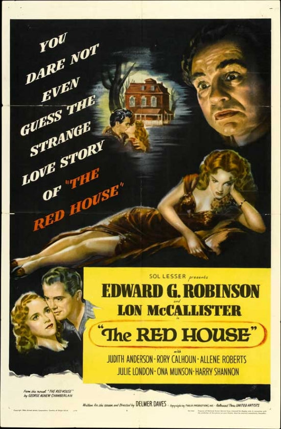 Red House Movie Poster Print showcasing vibrant colors and artistic design