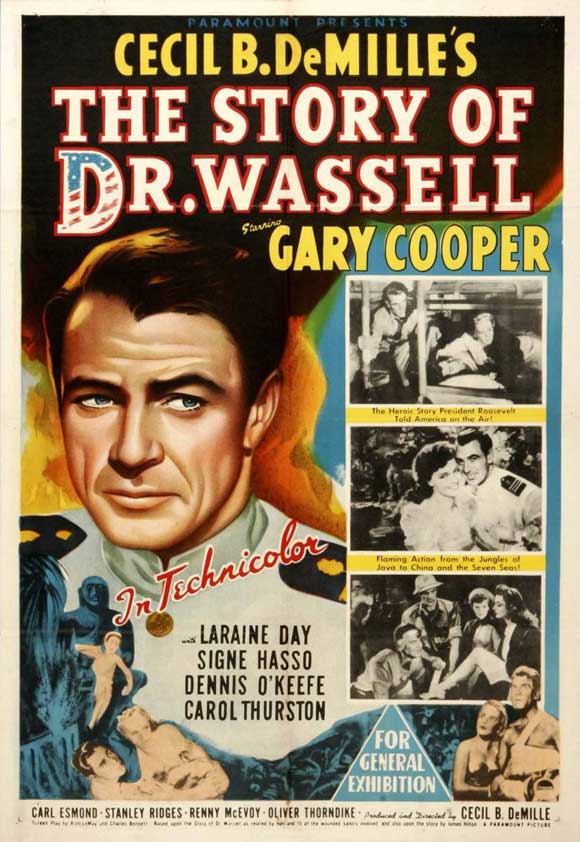 Story of Dr. Wassell Movie Poster Print showcasing vibrant film imagery.