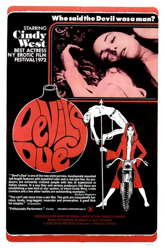 Devils Due Movie Poster Print showcasing horror film art.
