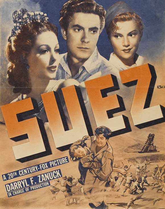 Suez Movie Poster Print capturing cinematic essence