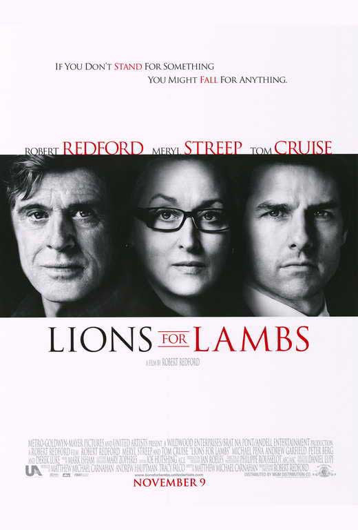 Lions For Lambs Movie Poster Print 11x17 | Posterazzi