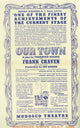 Our Town Broadway Movie Poster Print - 11x17