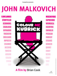 Colour Me Kubrick Movie Poster Print featuring vibrant colors and unique design.