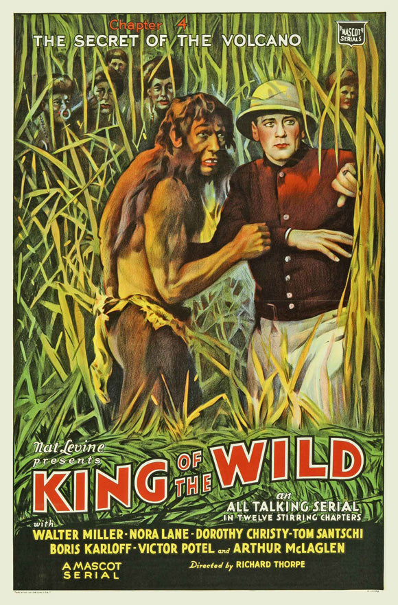 King of the Wild Movie Poster Print showcasing vibrant wilderness artwork.