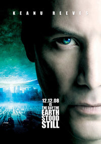 The Day the Earth Stood Still Movie Poster Print showcasing classic sci-fi imagery.