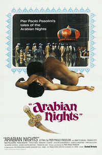 Arabian Nights Movie Poster Print showcasing enchanting artwork